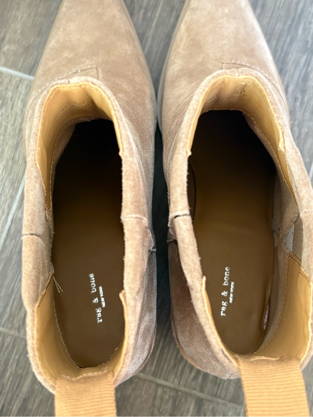 rag & bone woman’s tan Suede Chukka Boots size 10 - Picture 7 of 11